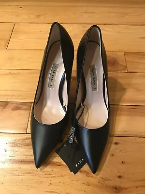 $37 • Buy New  ZARA Black  Kitty Pumps Heels  Size 8.5  39 Shoes