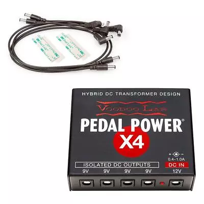 Voodoo Lab Pedal Power X4 Expander Kit PPX4EK • $99.99