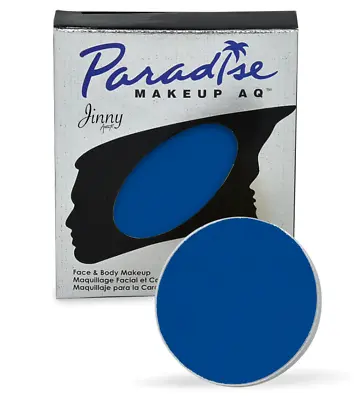 Mehron Paradise Makeup AQ Face & Body Paint Refill Size(.25 Ounce) Dark Blue. • $8.99