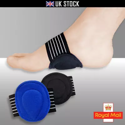 £2.49 • Buy Plantar Fasciitis FOOT ARCH SUPPORT Heel Pain Relief Pad Fallen Arches Cushion