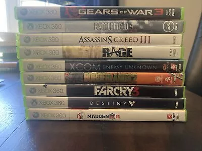 XBOX 360 GAMES BUNDLE- Limited And Rare • $15
