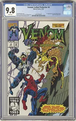 Venom: Lethal Protector #4 CGC 9.8 HIGH GRADE Marvel Comic KEY 1st Scream App • $29.99