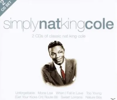 Nat King Cole ~ Simply CD (2010) NEW SEALED 2 Disc Album Box Set Jazz Swing • £3.99