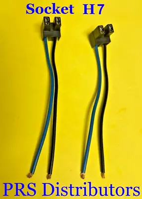 Two Socket H7 Bulb Harness Wire Pigtail Female Headlight Low Beam Plug For H7 • $8.50