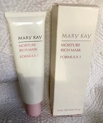 Mary Kay *Moisture Rich Mask* Formula 1/Dry Skin-Retired-New Old Stock • $23.81