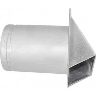 Metal Ventilation Valve Duct Cover Outlet Cowl Air Intake Vent Grille  • £21.99