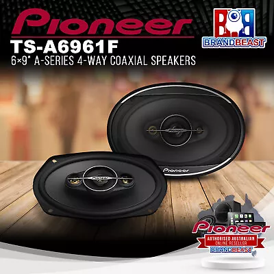 Pioneer TS-A6961F 6×9” A-Series 4-Way Coaxial Speakers • $99.93