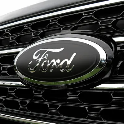 $22.99 • Buy BocaDecals 2015-2023 Ford F150 Emblem Overlay Insert Decals Matte Black SET OF 2