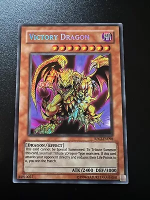 Victory Dragon RP02-EN098 Secret Rare Retro Pack 2 Near Mint Yugioh • £148.49