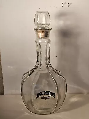 Vintage Jack Daniels Old No 7 1.75 Liters Whiskey Decanter Bottle W/Cork Stopper • £26.02