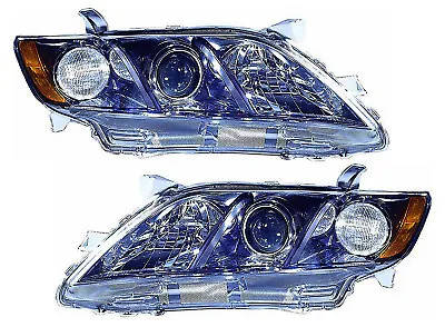 For 2007-2009 Toyota Camry Headlight Halogen Set Driver And Passenger Side • $138.59