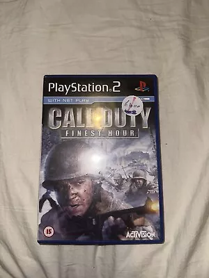 Call Of Duty Finest Hour Ps2 - Just The Box • £0.99