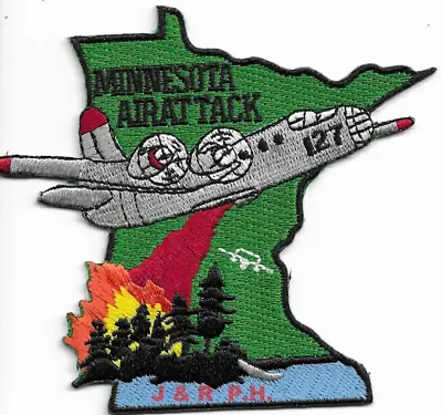 Wildland - Minnesota  AIR ATTACK (4  X 3.75  Size)  Fire Patch • $4.35