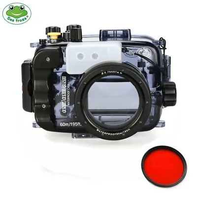 SeaFrogs 60m/195ft Underwater Camera Housing Case For Sony A6000 A6300 A6500  • $333.33