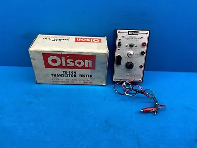 Olson Dynamic TE-199 Transistor Checker • $39.95