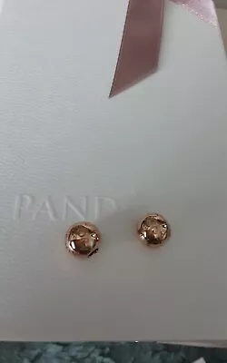 Pandora Rose Gold Safety Clips X 2 Bnwt Rrp £70 Receipt Shown • £32.99