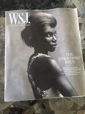 WSJ Magazine November 2020 Innovator Issue Michaela Coel BTS Wall Street Journal • $6.79