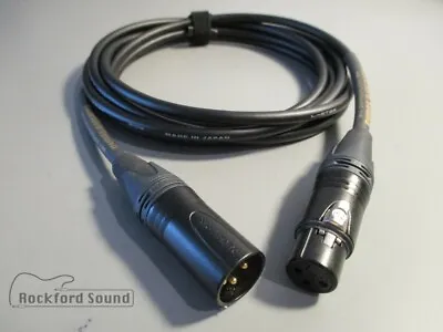 Canare L-2T2S | 15 FT | Gold Male XLR To Female XLR Microphone Cable • $43.99