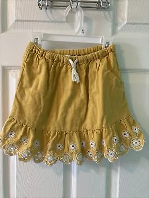 Mini Boden Girls 3-4 Yellow Skirt • $6