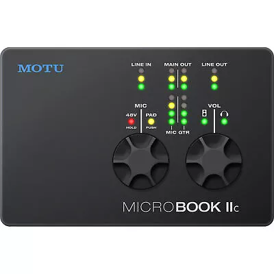 MOTU Microbook IIc Personal 4x2 Recording Interface PC And Mac Compatible • $249