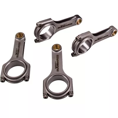 4x Connecting Rods For Acura & Honda D16L D16A1 D16A6 D16Y7 D16Y8 D16Z6 5.457'' • $373.54