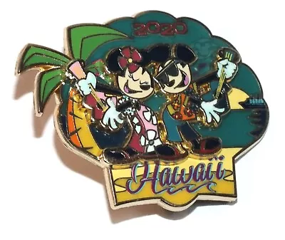 Disney Pin Trading Disney Cruise Line Hawaii 2020 Mickey Minnie Mouse Ukulele • $2.84