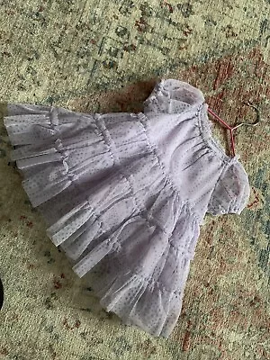 Baby Girls Mintie Mint Velvet Dress 0-3 BNWT • £8