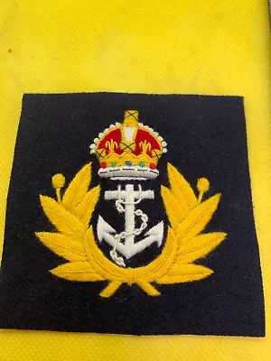 British Royal Navy Embroidered Blazer Badge • £5.99