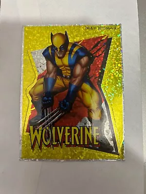 2010 Marvel Heroes Savvi  Marvel WOLVERINE  Jumbo Sticker Card • $2