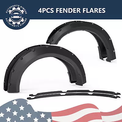 Fender Flares For 2018-2020 Ford F150 F-150 Pocket Rivet Tire Coverage Flexible • $112.99