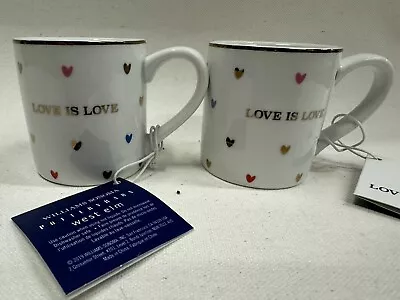 Williams Sonoma Love Is Love Human Rights LGBTQ Espresso West Elm Pottery Barn • $15