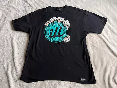 Illest T-shirt Short Sleeve Mens X-Large Black Teal Claws JDM Civic Euro Racing • $21.06