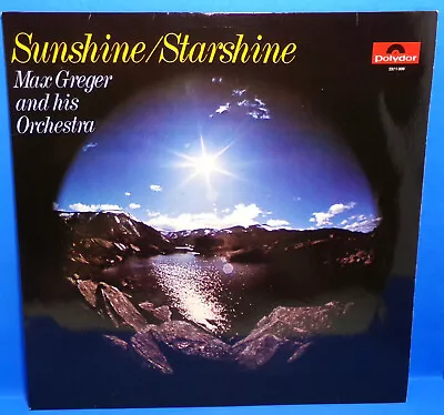 Sunshine Starshine Max Greger 33 Rpm 12  LP Record Album Polydor 2371 009 • $9