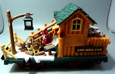 G Scale New Bright Christmas Holiday Express Log Mill Car • $14.99