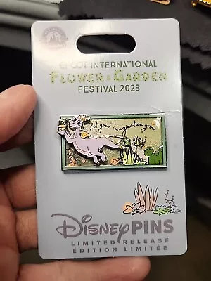 2023 EPCOT Flower & Garden Festival Disney Parks Figment Imagination LR Pin • $22