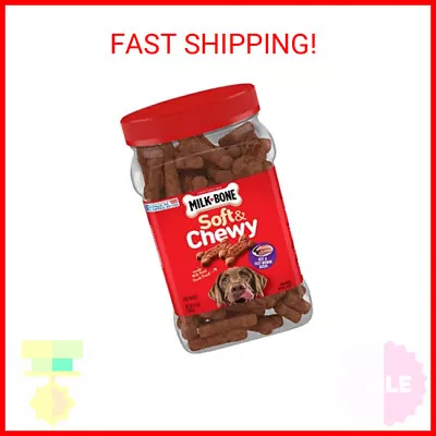 Milk-Bone Soft & Chewy Dog Treats Beef & Filet Mignon Recipe 25 Ounce • $20.75