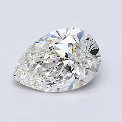 Pear Cut IGI Certified  Color G VS1 Clarity Man Made CVD Diamond 2.53 Carat • $7792