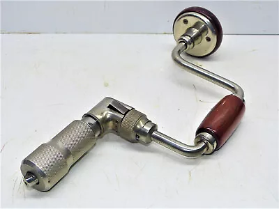 $65 • Buy Excellent Vintage 8” Craftsman BB (Millers Falls?)  Brace Drill INV16231