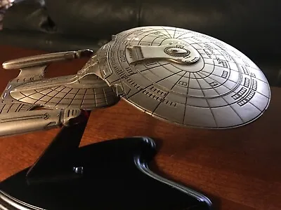 $155 • Buy Star Trek The Next Generation USS Enterprise NCC-1701-D (Franklin Mint Pewter)