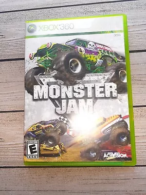 Monster Jam (Microsoft Xbox 360 2007) CIB Complete Case Game Manual • $24.99