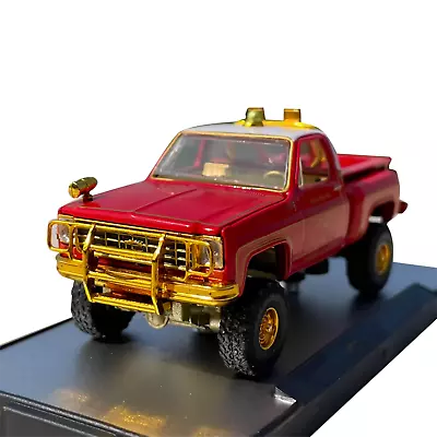 1/64 Scale For Chevrolet Scottsdale 4x4 Pickup Fire Truck Car Model Gift Decor • $34.99