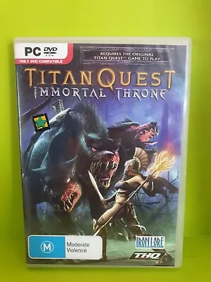 Titan Quest Immortal Throne EXPANSION🕹️  PC GAME 🕹️ FREE POST • $9.25