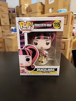 Funko POP! Retro Toys Monster High Series 2 Vinyl Figure - DRACULAURA #115 Mint • $17.99