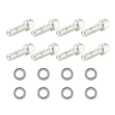 8Pcs SBC Valve Cover Bolts 104003 With Gasket For 265 283 302 305 327 350 400 SB • $21.45