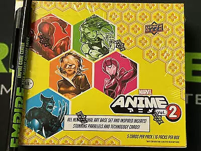 2023 Upper Deck Marvel Anime Volume 2 Hobby Box • $114.97