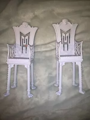 Monster High Freaky Fusion Catacombs Playset Doll House Dining Chairs • $9.99