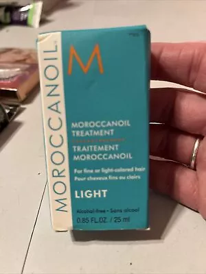 Moroccanoil Treatment Oil Light  0.85 Oz New In Box • $13.95