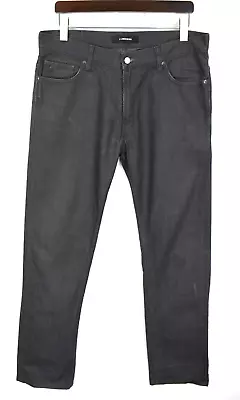 J. LINDEBERG Jay Lead Grey Denim Jeans Men's W36/L34 Zip Fly • $40.14