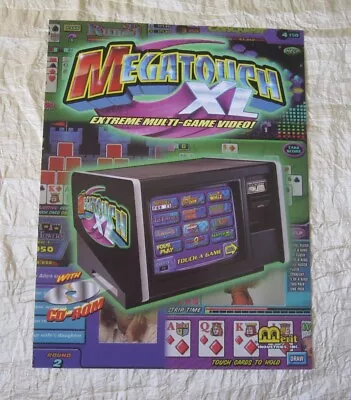 Merit Megatouch Xl Video Flyer • $12