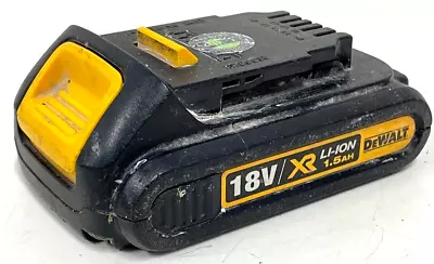 GENUINE DeWalt DCB181-XE 18V 1.5Ah XR Li-ion Battery With Fuel Gauge -Bids Fr $1 • $5